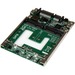 StarTech.com Dual mSATA SSD to 2.5 SATA RAID Adapter Converter - Serial ATA/600 Controller - SATA/6