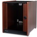 StarTech.com 12U Office Server Cabinet w/ Wood Finish and Casters - 136.40 kg x Maximum Weight Capac