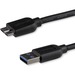 StarTech.com 0.5m (20in) Slim SuperSpeed USB 3.0 A to Micro B Cable - M/M - 1 x Type A Male USB - 1 