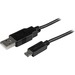 StarTech.com 0.5m Mobile Charge Sync USB to Slim Micro USB Cable for Smartphones and Tablets