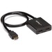 StarTech.com 4K HDMI 2-Port Video Splitter - 1x2 HDMI Splitter - Powered by USB or Power Adapter - 4