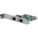 StarTech.com Dual Port Gigabit PCI Express Server Network Adapter Card - PCIe NIC - PCI Express x1 -