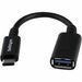 StarTech.com 6in USB-C to USB-A Adapter Cable - M/F - USB 3.0 - USB Type-C to USB Type-A Adapter