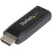 StarTech.com HDMI to VGA Converter with Audio - Compact Adapter - 1920x1200 - 1 x HDMI Male Digital 