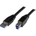 StarTech.com 5m 15 ft Active USB 3.0 USB-A to USB-B Cable - M/M - USB A to B Cable - USB 3.1 Gen 1 (