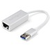 StarTech.com USB 3.0 to Gigabit Network Adapter - Silver - Sleek Aluminum Design Ideal for MacBook, 