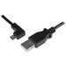 StarTech.com 1m 3 ft Left Angle Micro-USB Charge-and-Sync Cable M/M - USB 2.0 A to Micro-USB