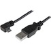 StarTech.com 1m 3 ft Right Angle Micro-USB Charge-and-Sync Cable M/M - USB 2.0 A to Micro-USB