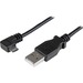StarTech.com 2m 6 ft Right Angle Micro-USB Charge and Sync Cable M/M - USB 2.0 A to Micro USB