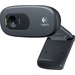 Logitech C270 HD Webcam, HD 720p/30fps, Black & M220 SILENT Wireless Mouse, 2.4 GHz with USB Receiver, Grey