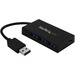 StarTech.com 4 Port USB 3.0 Hub - USB-A to USB-C & 3x USB-A SuperSpeed 5Gbps - Self or USB Bus Power