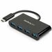 StarTech.com 4 Port USB C Hub - USB-C to 4x USB-A - USB 3.0 Hub