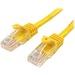 StarTech.com 5m Yellow Cat5e Patch Cable with Snagless RJ45 Connectors - Long Ethernet Cable - 5 m C