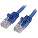StarTech.com 10m Blue Cat5e Patch Cable with Snagless RJ45 Connectors - Long Ethernet Cable - 10 m C