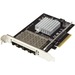 StarTech.com Quad Port 10G SFP+ Network Card - Intel XL710 Open SFP+ Converged Adapter - PCIe 10 Gig