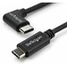 StarTech Right-Angle USB-C Cable - M/M - 1 m (3 ft.) - USB 2.0