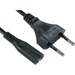 Cables Direct Standard Power Cord - 2 m - Europe - For Portable CD Player, Audio/Video Device, Gener