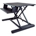 StarTech.com Sit Stand Desk Converter - Large 35in Work Surface - Adjustable Stand up Desk - For Two