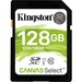 Kingston SDS/128GB Canvas Select Class10 UHS-I Flash Memory Card, Black
