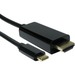 Cables Direct USB Type-C  to HDMI 4K @ 60HZ Cable - 3 m