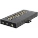 StarTech.com USB to RS232/RS485/RS422 8 Port Serial Hub Adapter - Industrial Metal USB 2.0 to DB9 Se