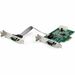 StarTech.com 2 Port RS232 Serial Adapter Card with 16950 UART - PCIe to Serial Adapter - Supports tr