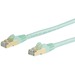 StarTech.com 10m CAT6a Ethernet Cable - Aqua - RJ45 Snagless Connectors - CAT6a STP Cord - Copper Wi