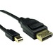 Cables Direct 2 m DisplayPort/Mini DisplayPort A/V Cable for Gaming Computer, Audio/Video Device, Mo