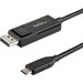 StarTech.com 3ft (1m) USB C to DisplayPort 1.2 Cable 4K 60Hz - Reversible DP to USB-C / USB-C to DP 