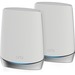 NETGEAR Orbi WiFi 6 Mesh System AX4200 (RBK752)  802.11ax 1 Router with 1 Satellite Extender