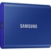 Samsung T7 MU-PC1T0H/WW 1 TB Portable Solid State Drive - External - PCI Express NVMe - Indigo Blue 