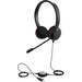 Jabra Evolve 20 UC Certified USB-C Stereo Corded Headset With Call Control Unit - Compact Mini USB (Black)