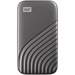 WD My Passport WDBAGF0010BGY-WESN 1 TB Portable Solid State Drive - External - Space Gray - USB 3.2 