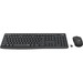 Logitech MK295 Silent Wireless Combo  Graphite  UK Qwerty