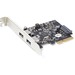 StarTech.com 2-Port USB PCIe Card 10Gbps/port - USB 3.1/3.2 Gen 2 Type-A PCI Express 3.0 x2 Host Con