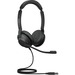 Jabra Evolve2 30 Wired On-ear Stereo Headset - Black - Binaural - Ear-cup - 20 Hz to 20 kHz - 150 cm