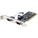 StarTech.com 2-Port PCI RS232 Serial Adapter Card, Dual Serial DB9 Ports, Expansion/Controller Card,