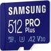 Samsung 512GB PRO Plus MicroSDXC 120MB/s +Adapter