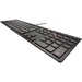 CHERRY KC 6000 SLIM Keyboard - Black & MW 2310 USB Wireless Optical Mouse 6 Button Black JW-T0320