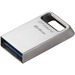 Kingston DataTraveler Micro 64 GB USB 3.2 (Gen 1) Type A Flash Drive - Silver - 200 MB/s Read Speed