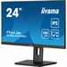 iiyama ProLite XUB2492HSU-B6 24 Class Full HD LED Monitor - 16:9 - Matte Black