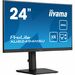 iiyama ProLite XUB2494HSU-B6 24 Class Full HD LED Monitor - 16:9 - Matte Black 23.8