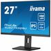 iiyama ProLite XUB2793QSU-B6 27 Class WQHD LED Monitor - 16:9 - Matte Black