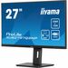 iiyama XUB2797QSNP-B1 27 IPS LCD USB-C Dock Display with 96W Charging