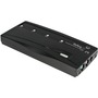 StarTech.com 4 Port Black PS/2 KVM Switch Kit with Cables