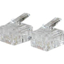 Cables To Go RJ11 Modular Plug for Round Solid Cable