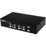 StarTech.com 4 Port DVI USB KVM Switch with Audio and USB 2.0 Hub