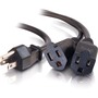 Cables To Go Splitter Power Cable