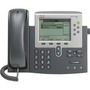 Cisco Unified 7962G IP Phone - Refurbished - Wall Mountable, Desktop - Dark Gray, Silver