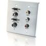 Cables To Go 7 Sockets Audio/Video Faceplate